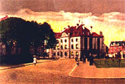  "Rentamt" - Bildpostkarte aus dem Jahr 1912
